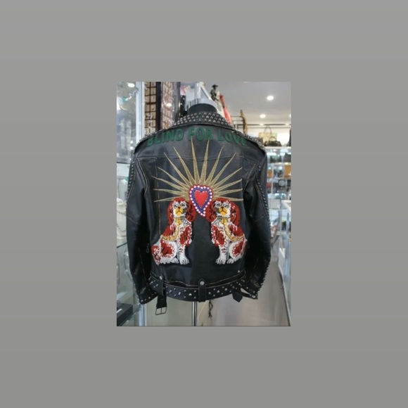 GUCCI LEATHER JACKET - Picture 8 of 12